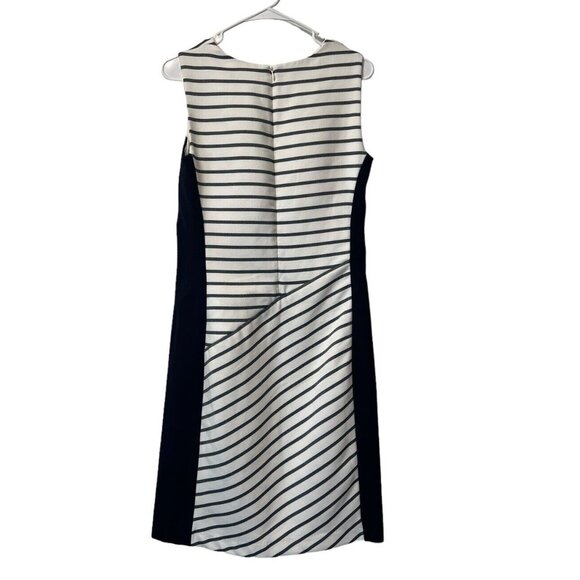 Lauren Ralph‎ Lauren Women Stripe Dress Formal Party Cocktail Size 10 Wedding - Picture 2 of 11